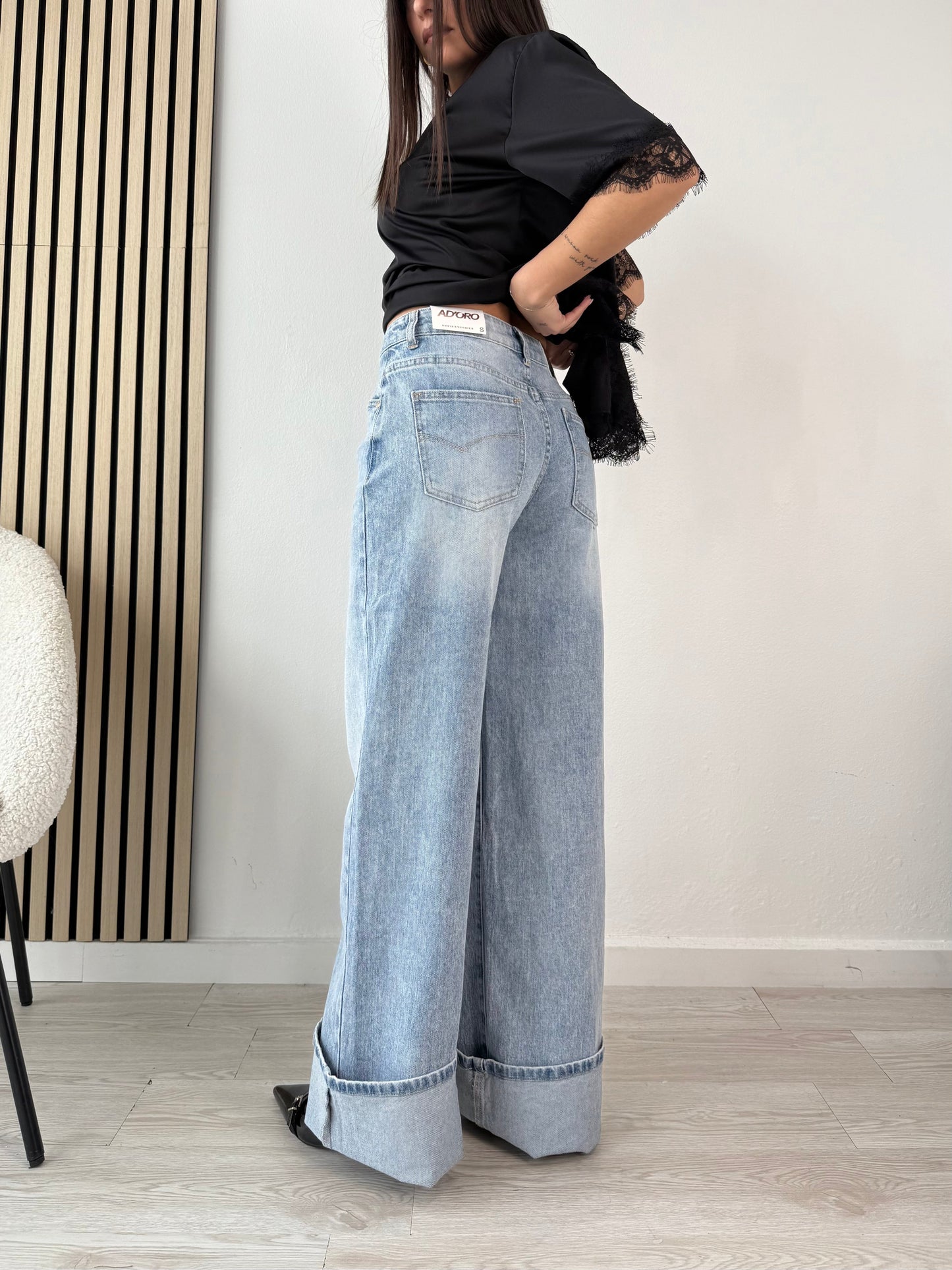 Jeans a palazzo