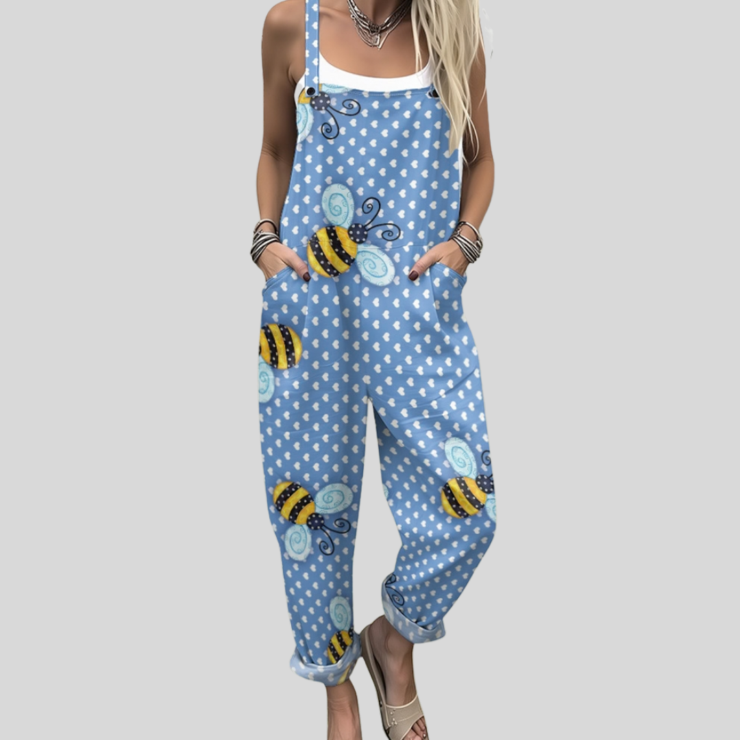 Dungarees, light and happy