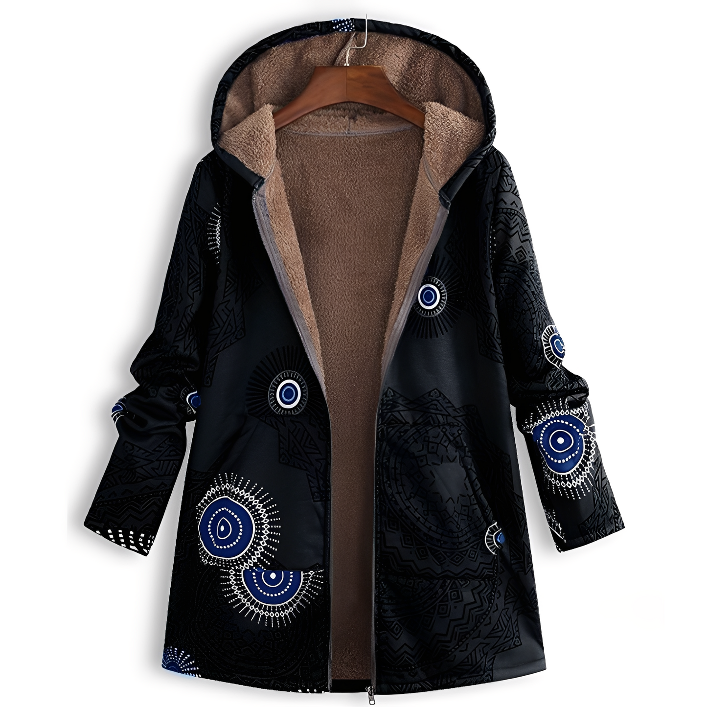 Olyvia - Giacca vintage con motivo per donne