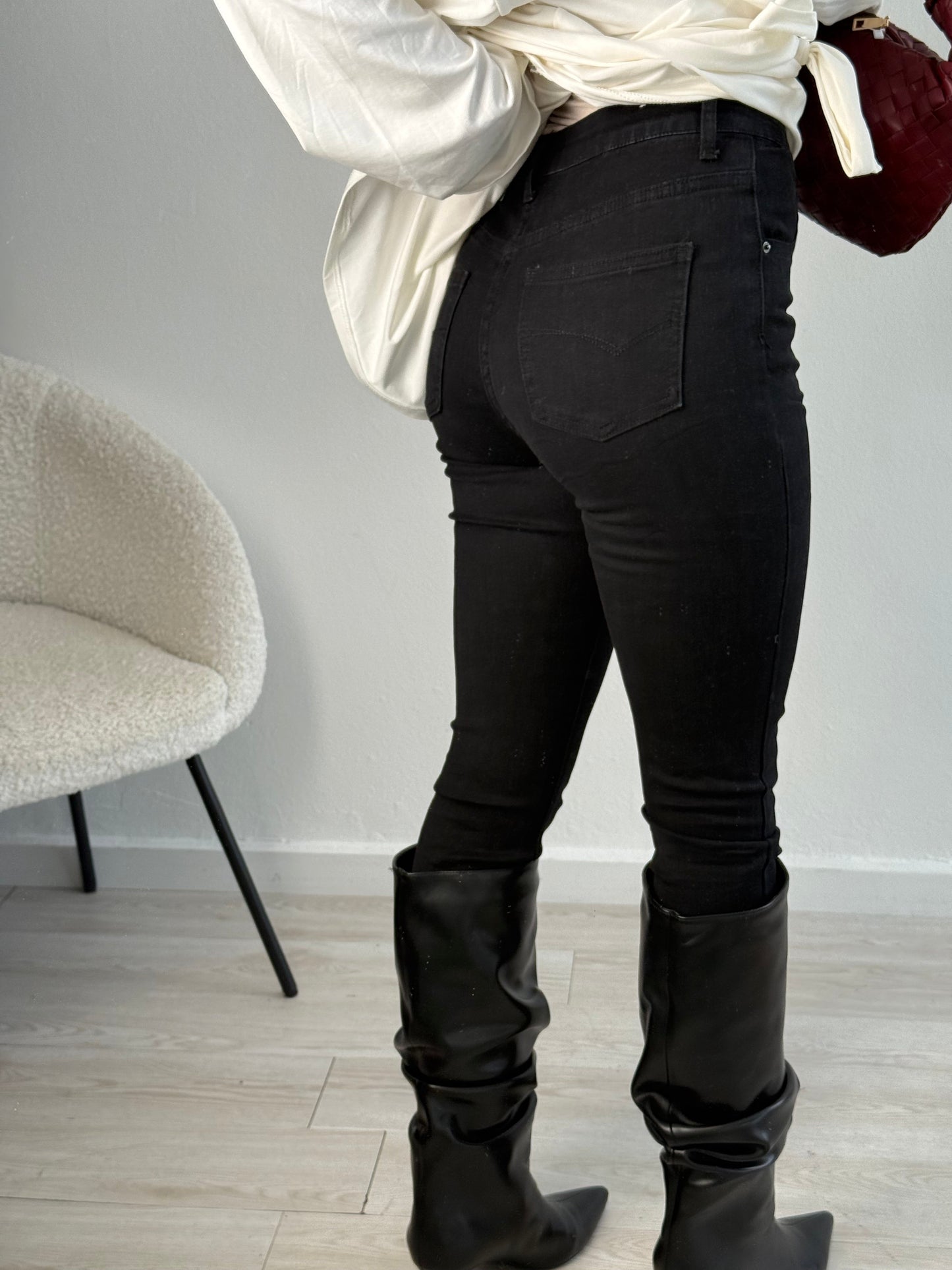 Jeans skinny neri