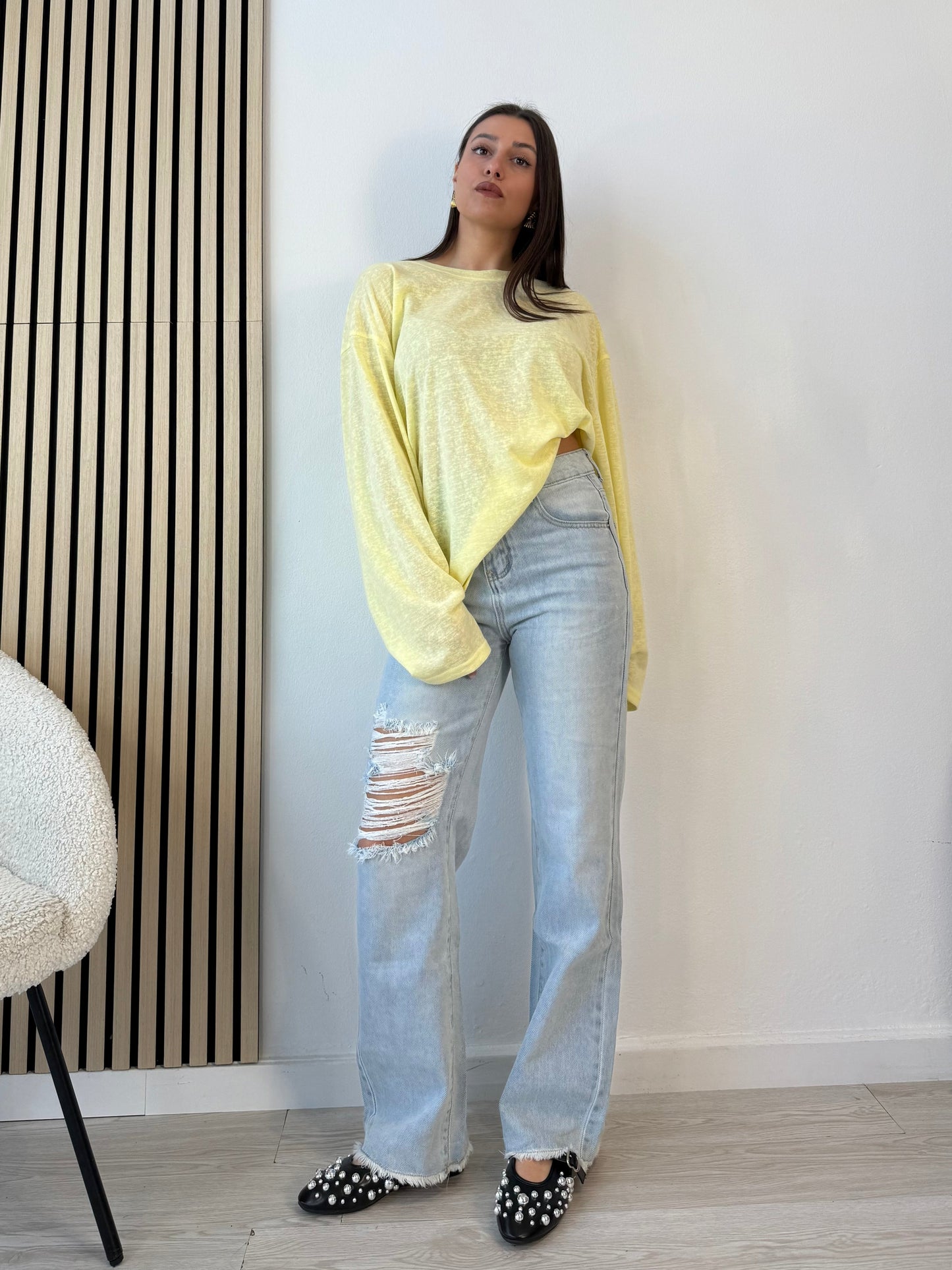 Jeans strappati