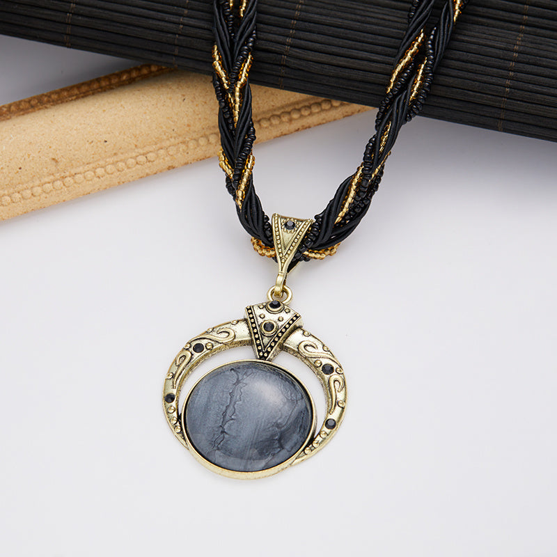 Collana con pendente boho