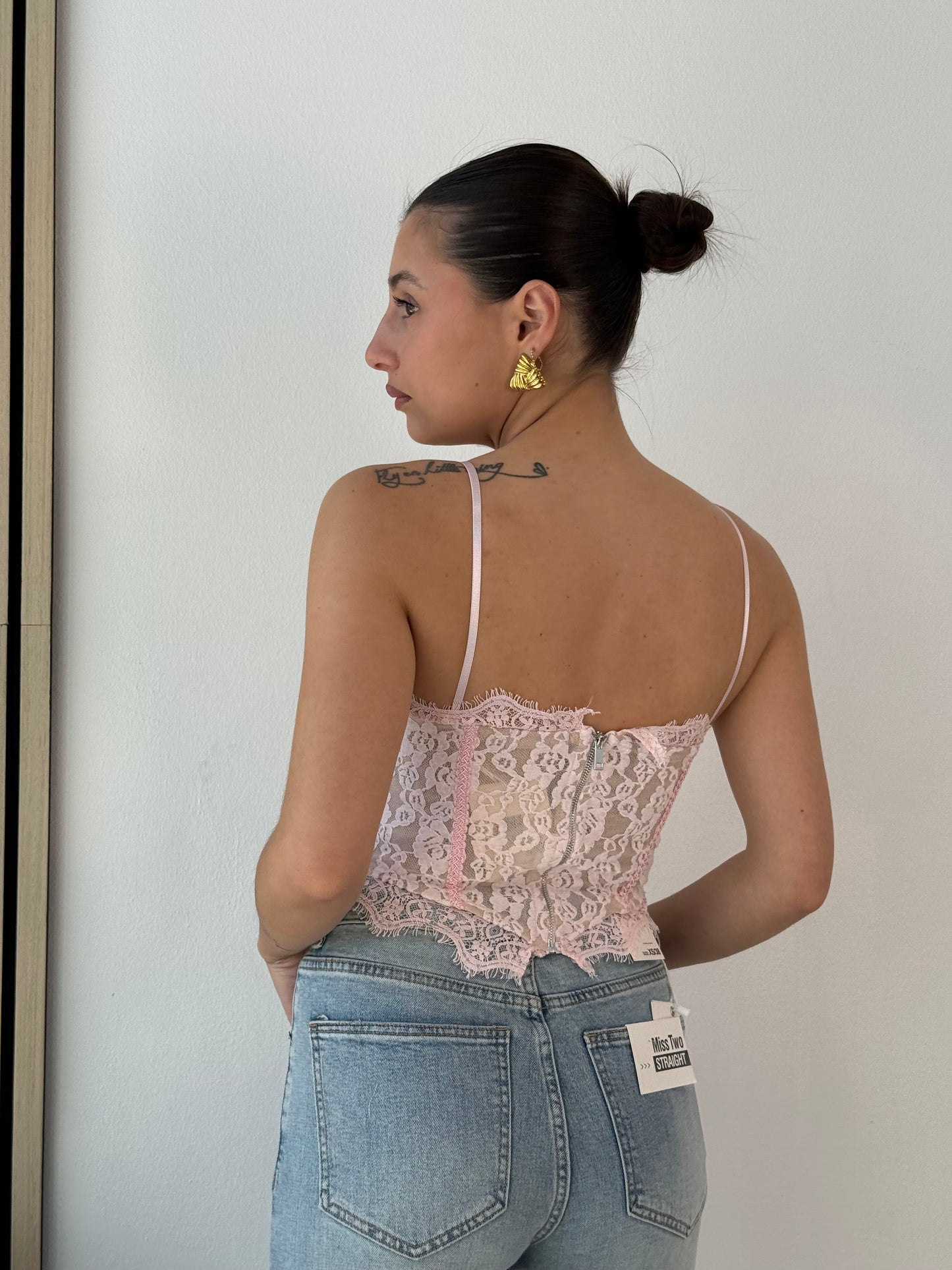 Lace Butterfly Bodice