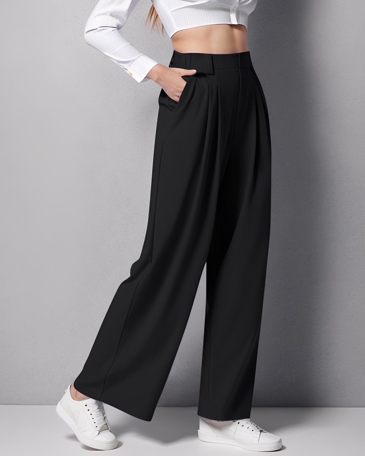 Montana - Pantaloni dritti elastici per donne