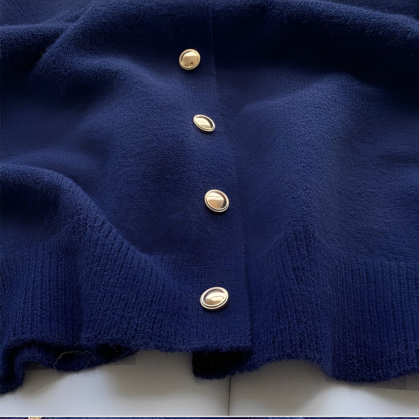 Merla - Maglione-Cappotto Sciolto con Scollo Rotondo per Donne
