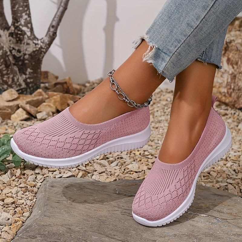 Sofina | Breathable Women's Slip-On Sneakers – Comfort for Sensitive Feet