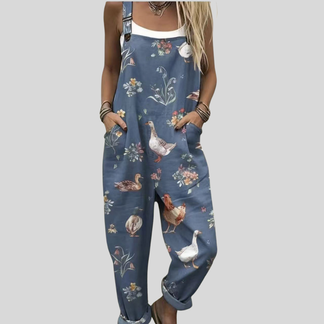 Dungarees, light and happy