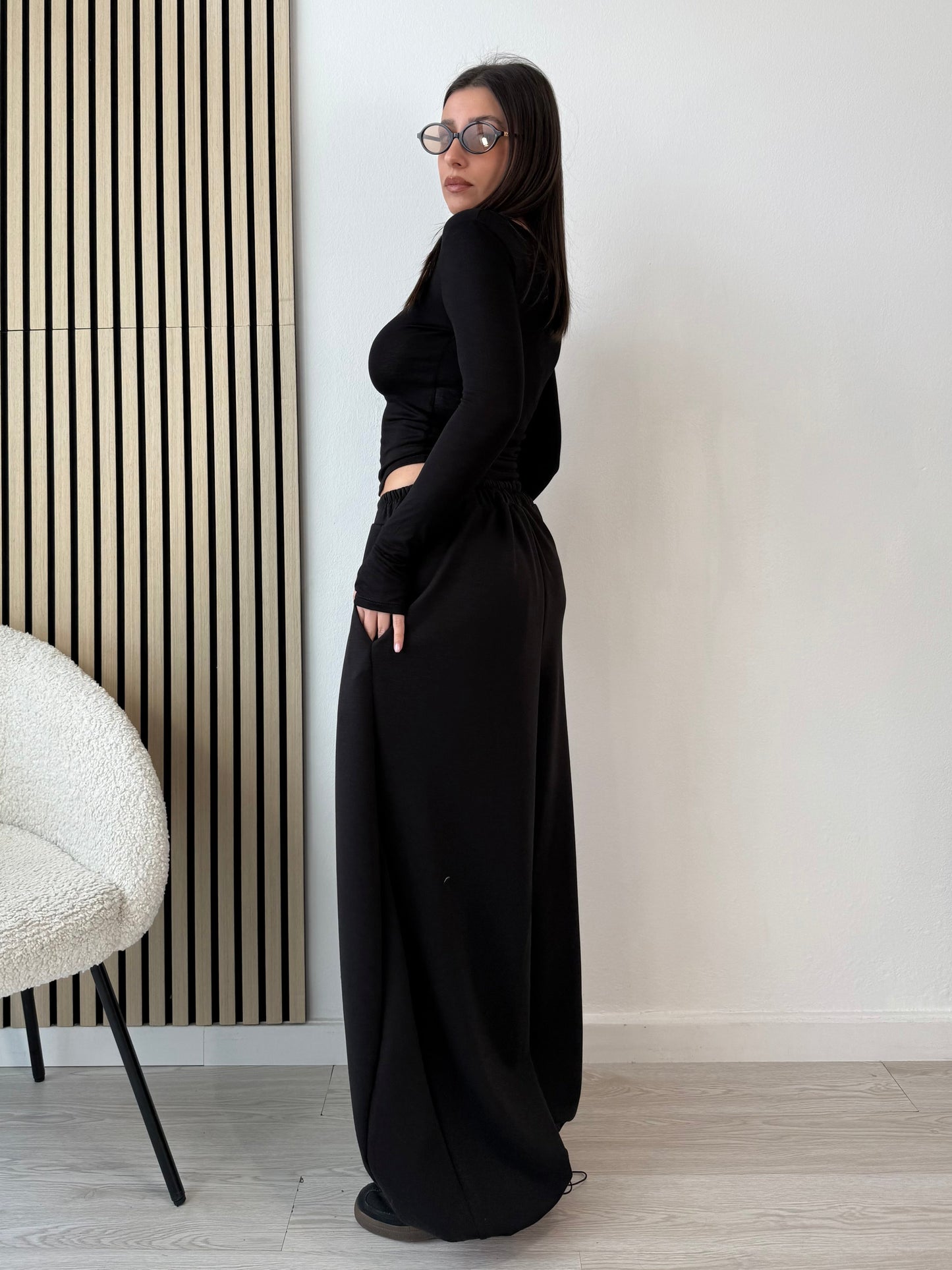Pantalone tuta a palloncino
