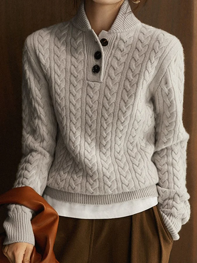 Alice - Bellissimo Maglione a Collo Alto