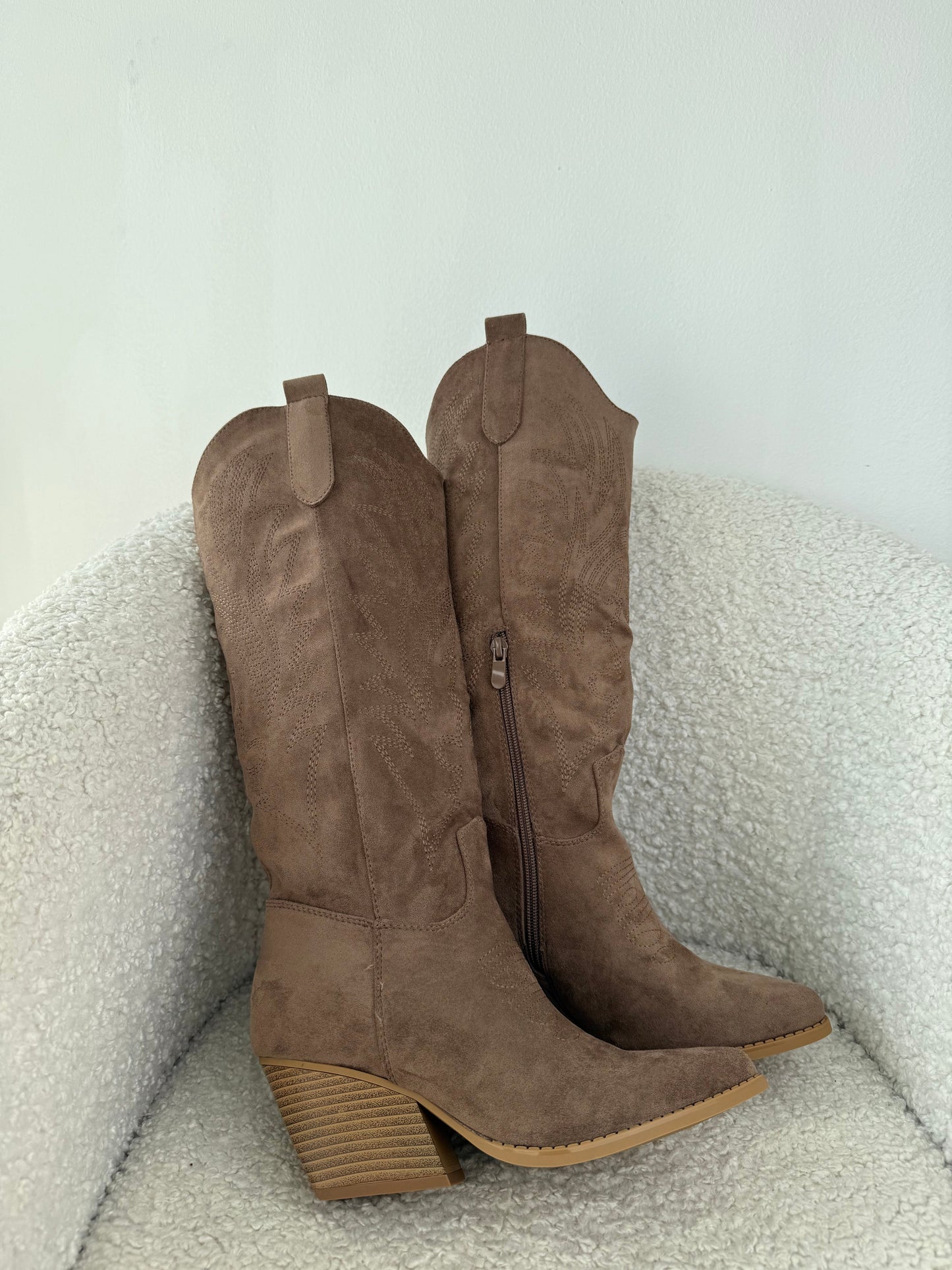 Stivale texano color kaki
