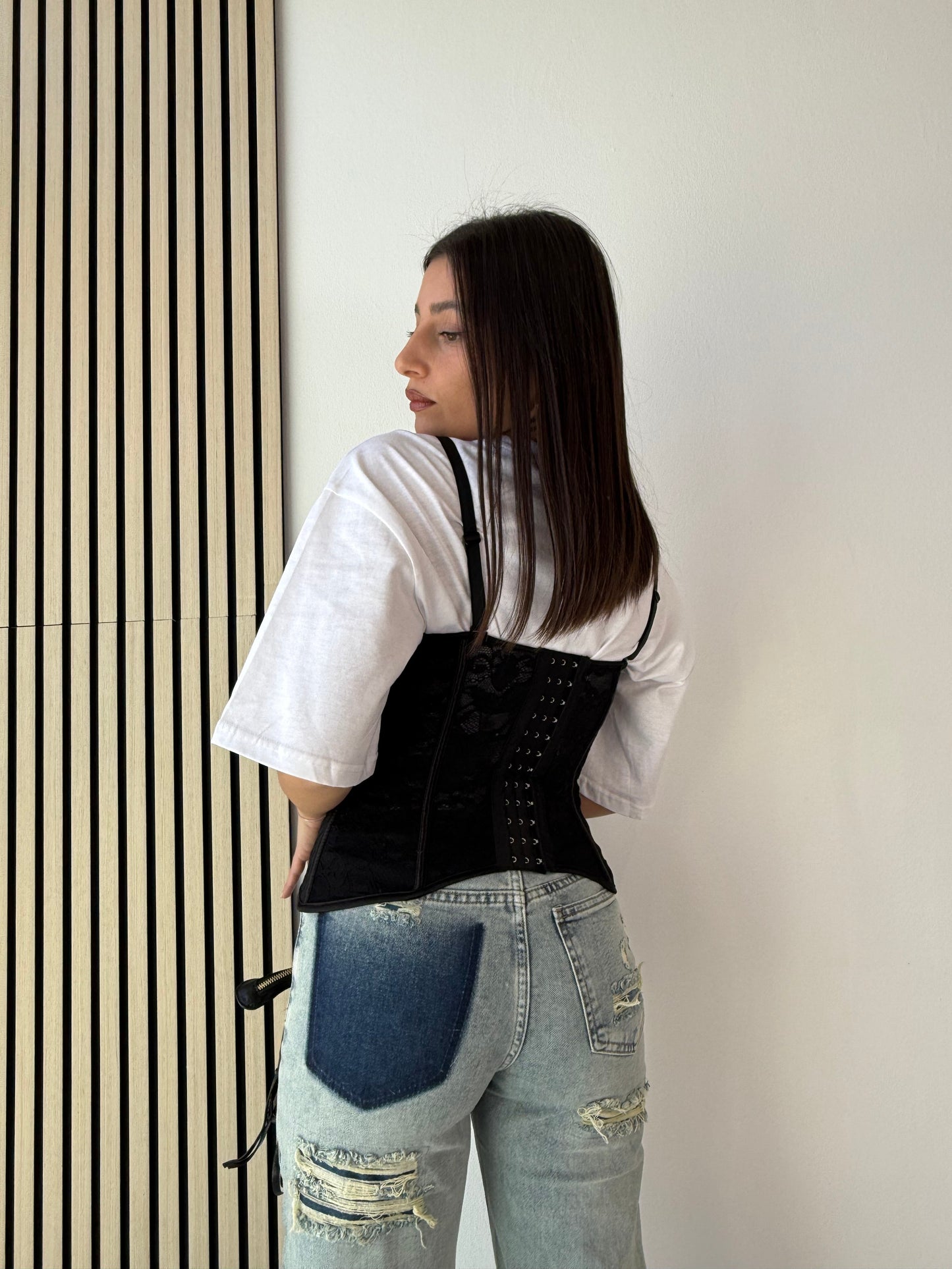 Lace bodice