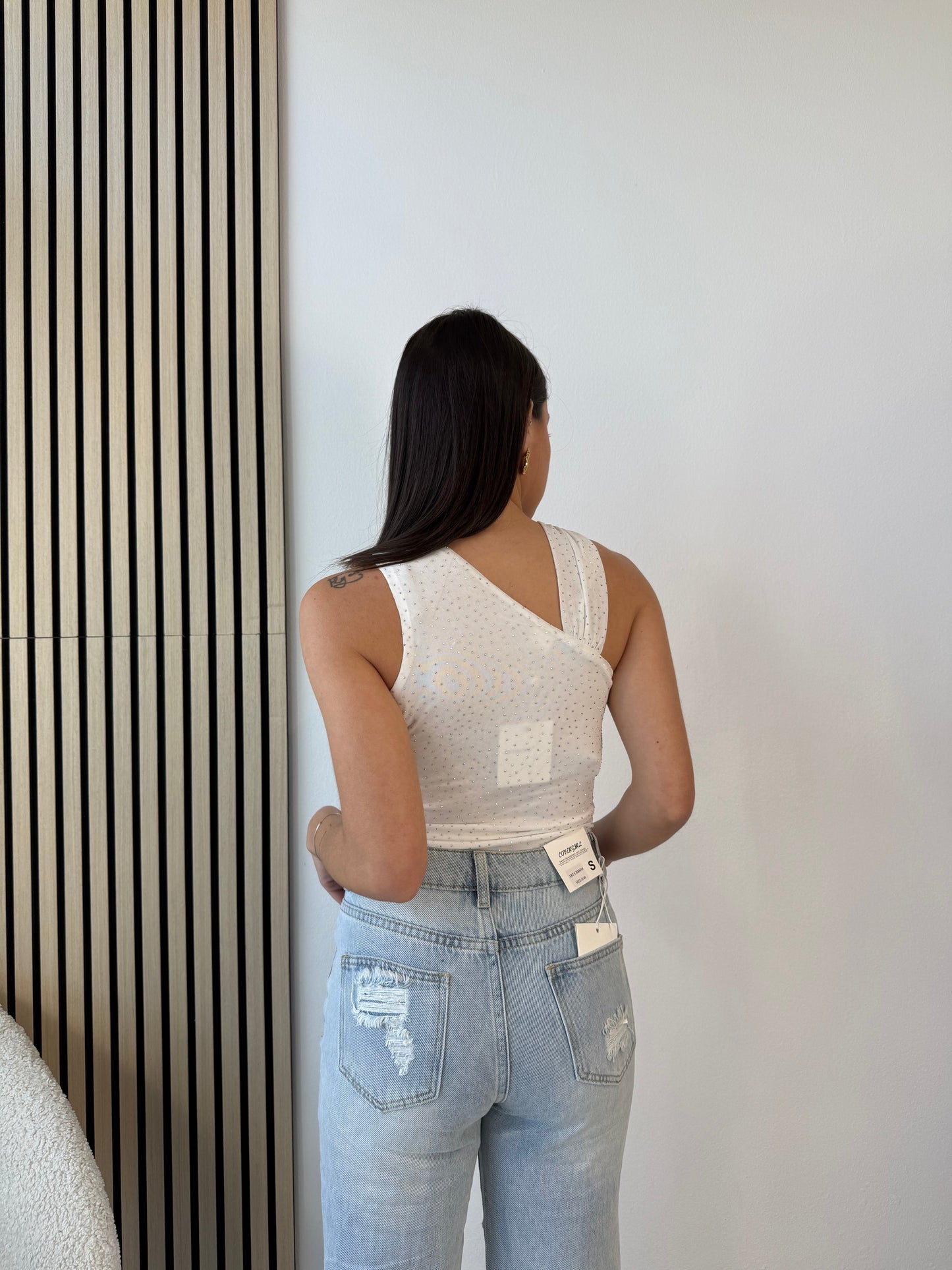 Top in Strass