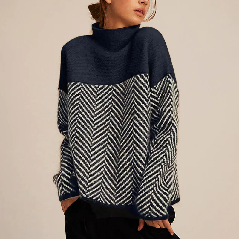Yancy - Elegante, spesso maglione lavorato a maglia per le donne