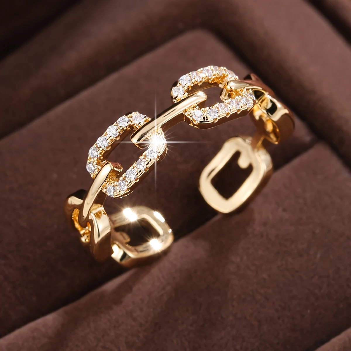 Anello Oro “Catena Radiante”
