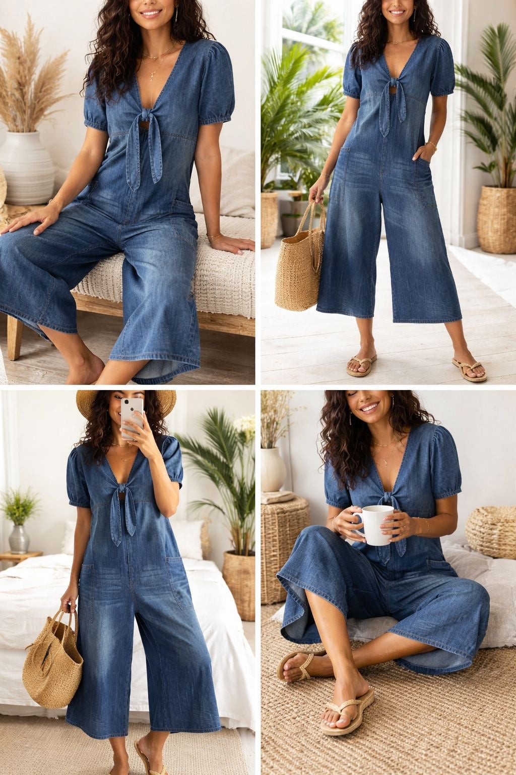 Tuta in denim - Collezione 2026