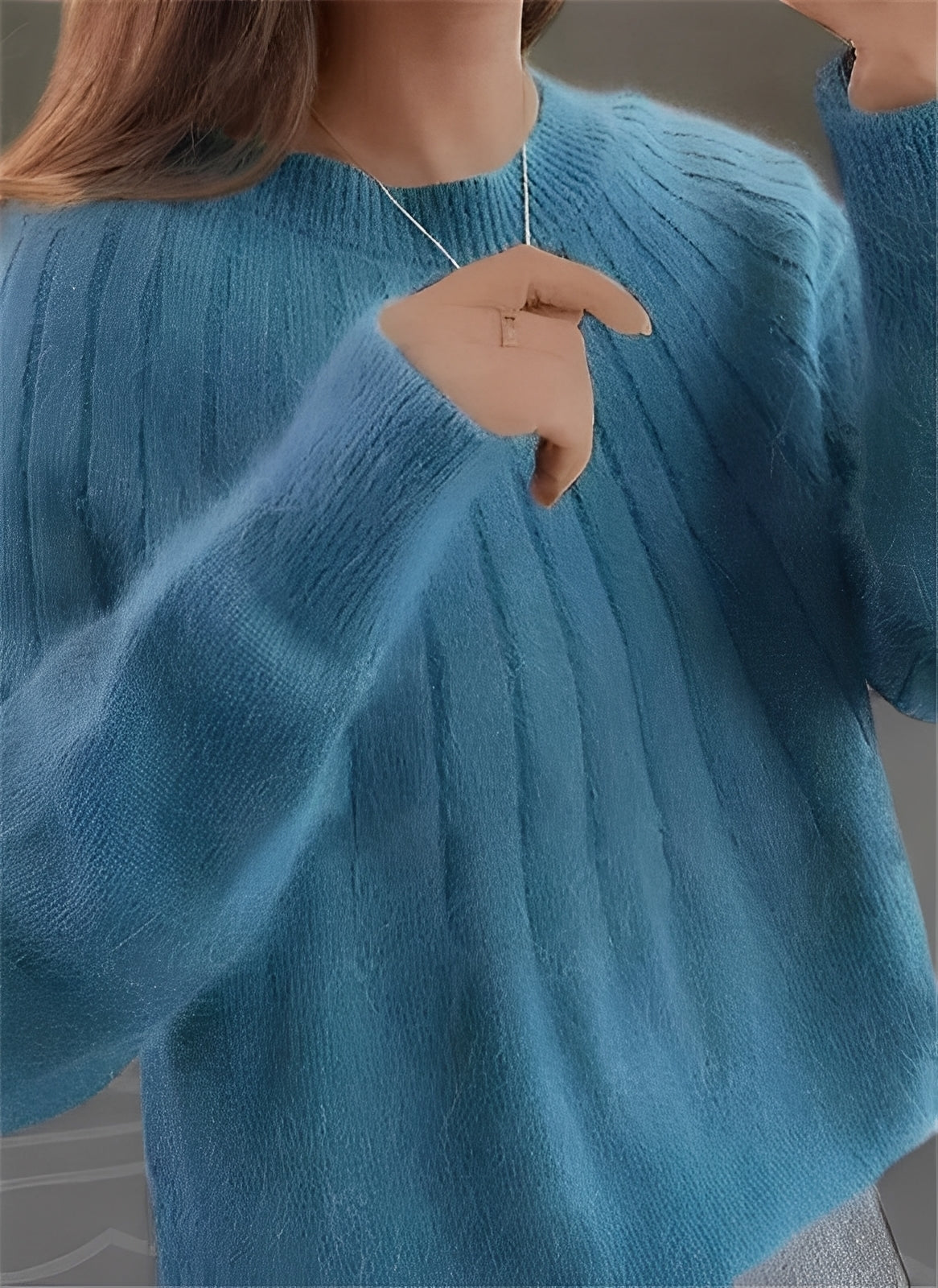 Rorie - Maglione in cashmere colorato per donne