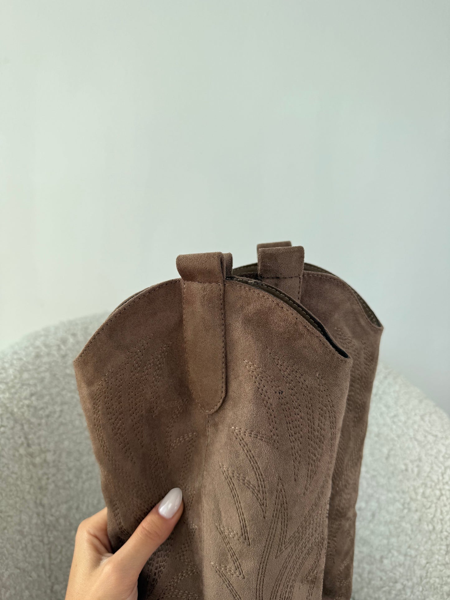 Stivale texano color kaki