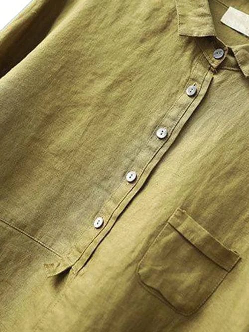 Elvie | Blusa elegante in lino per l'estate