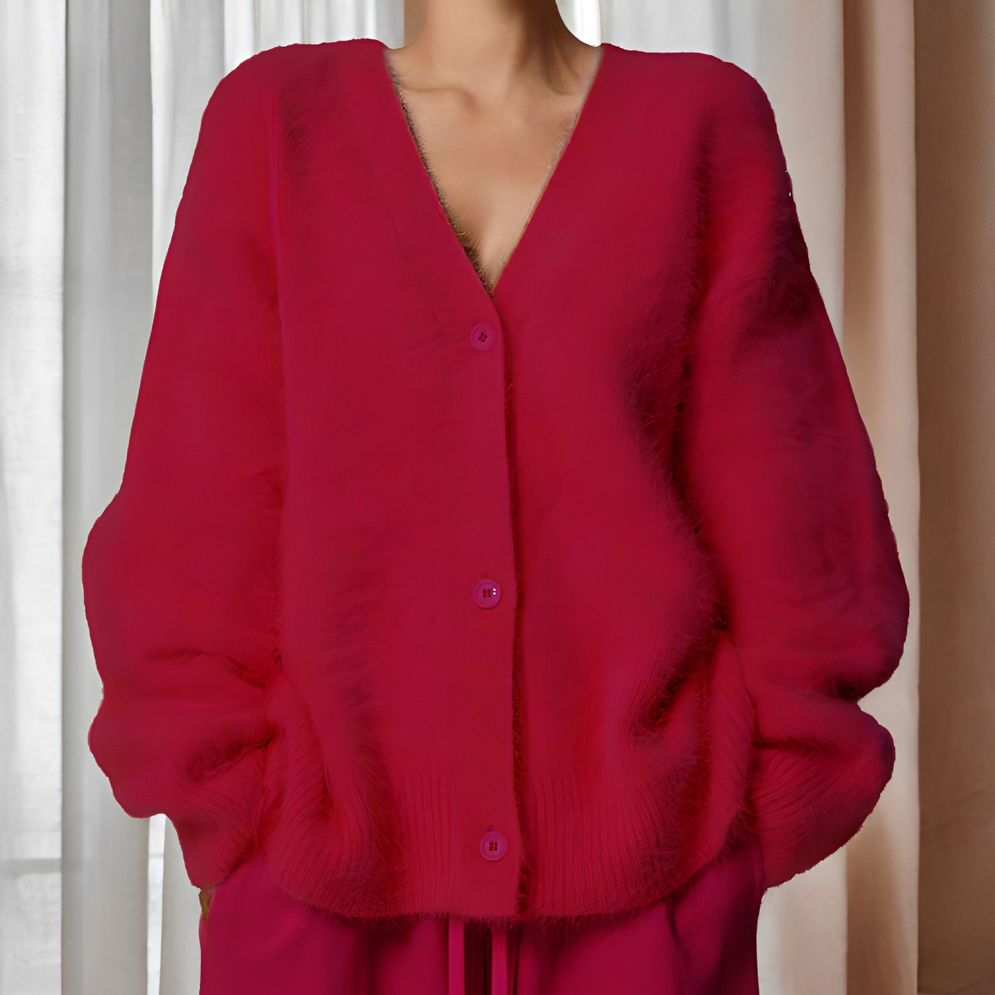 Emberly - Maglione in cashmere casual e comodo per donna 