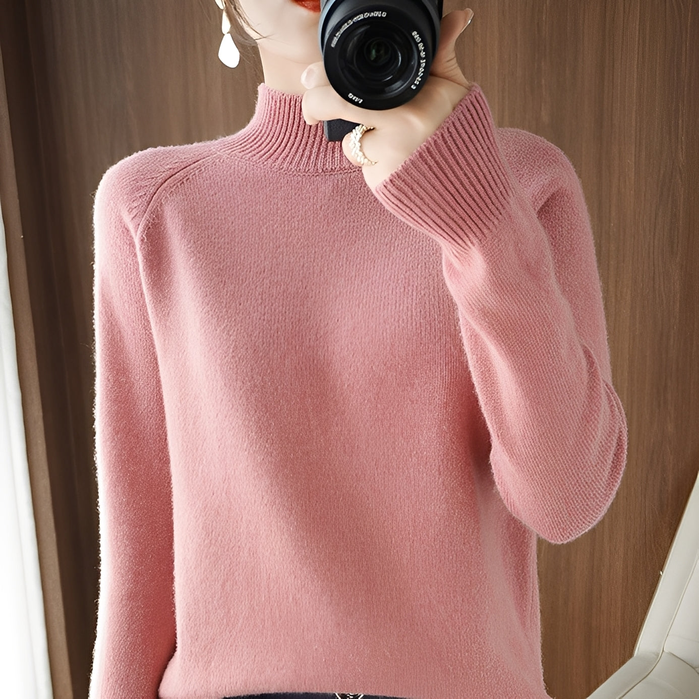 Ulyssa - Elegante dolcevita in cashmere per donne