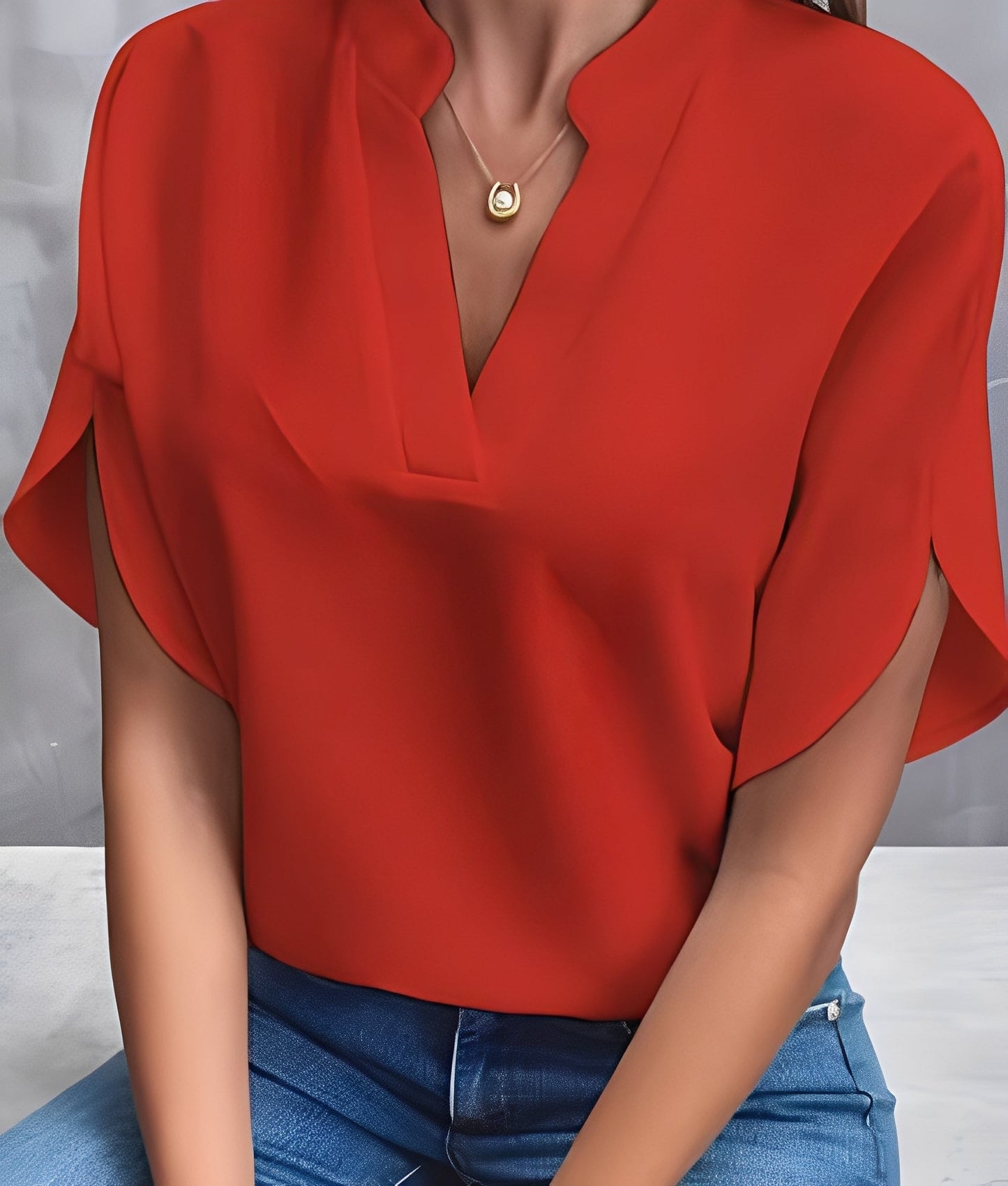 Chantelle - Camicia semplice con scollo a V per donne 