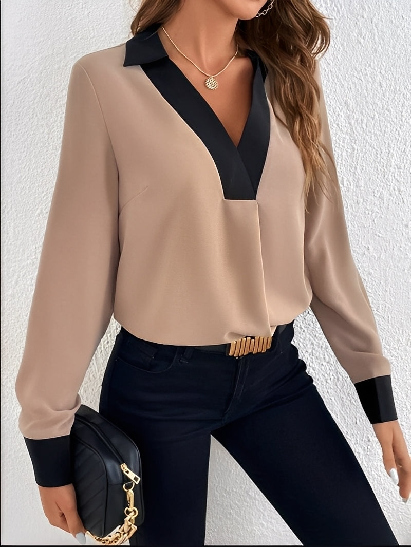 Katheryn - Casual, comoda, blusa ampia per donne 