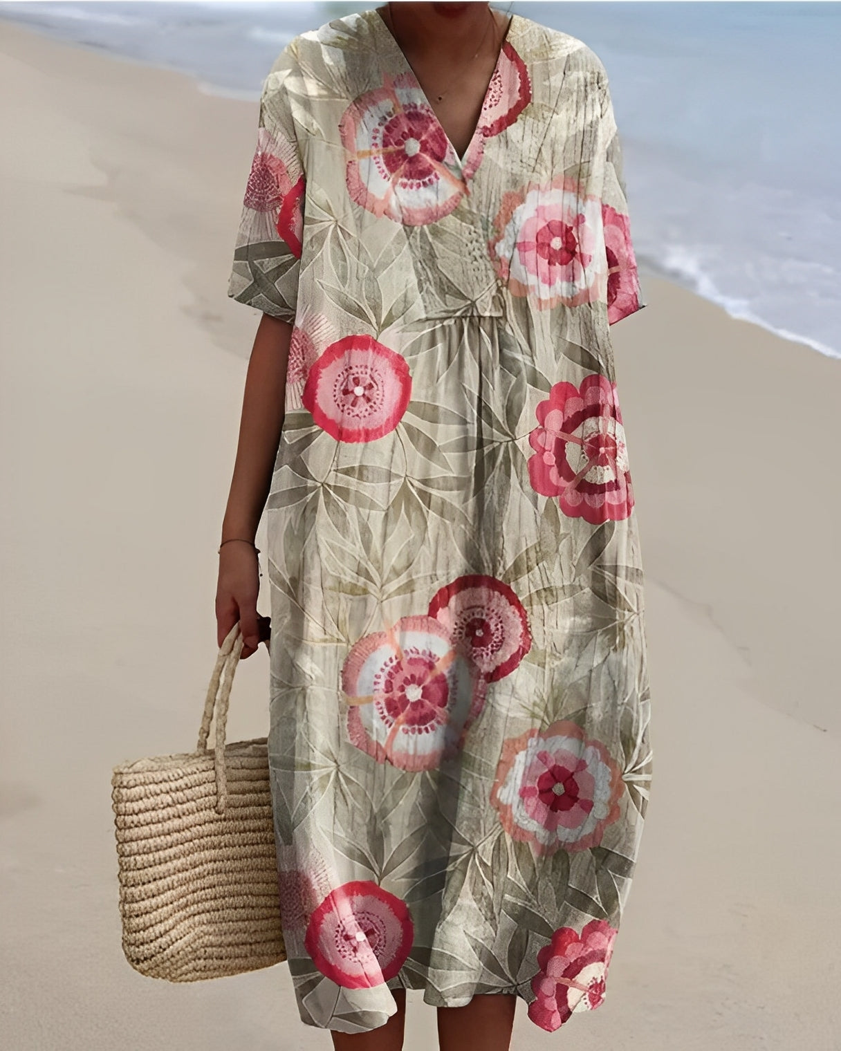 Romilly - Abito estivo con stampa colorata per donne