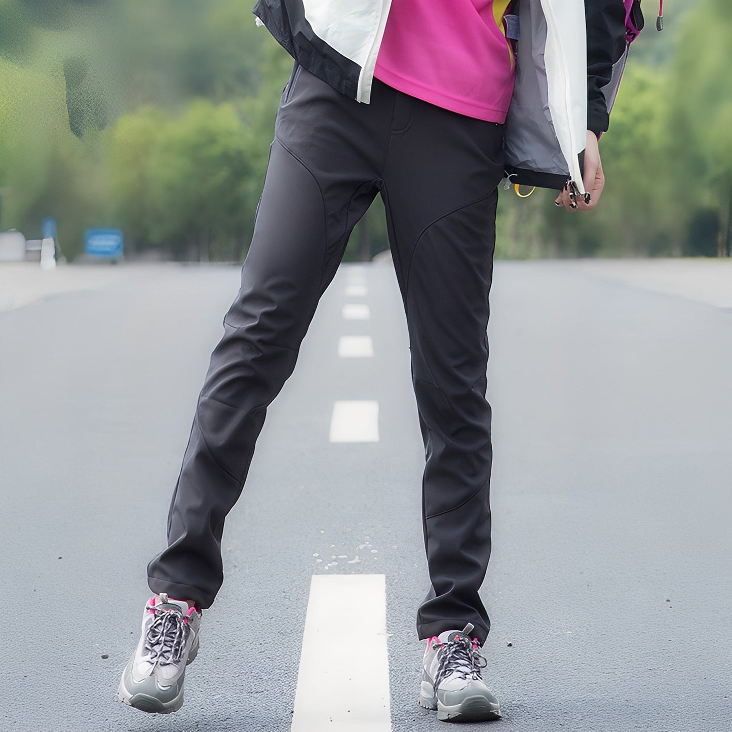 Rosanna - Elegante, spesso pantalone da esterno per donne 