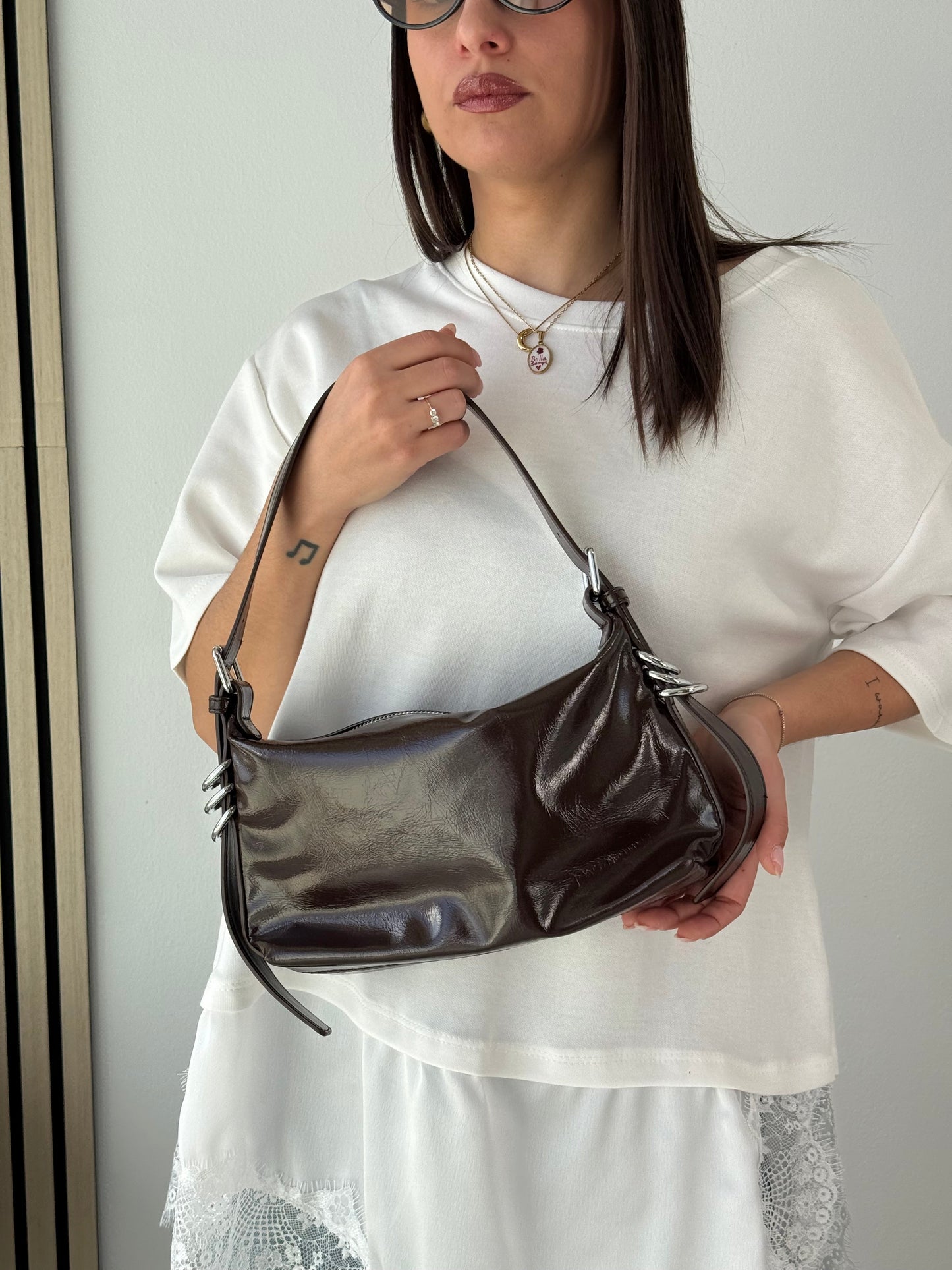 Borsa BAGUETTE ANELLI