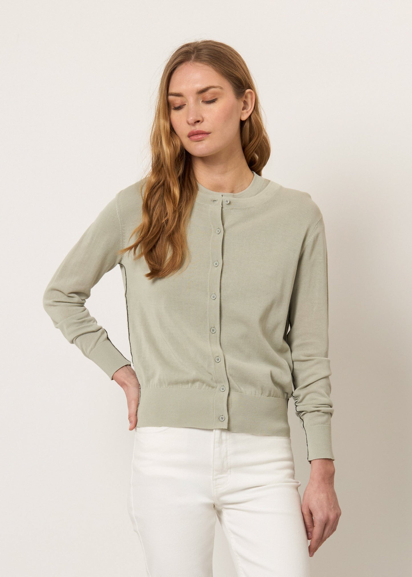 Cardigan in puro cotone