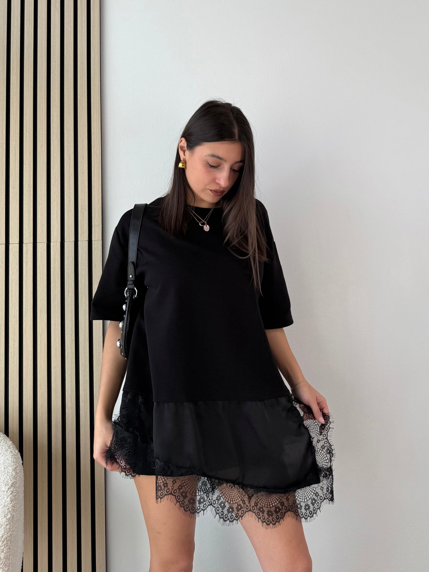 T-shirt in pizzo TREND