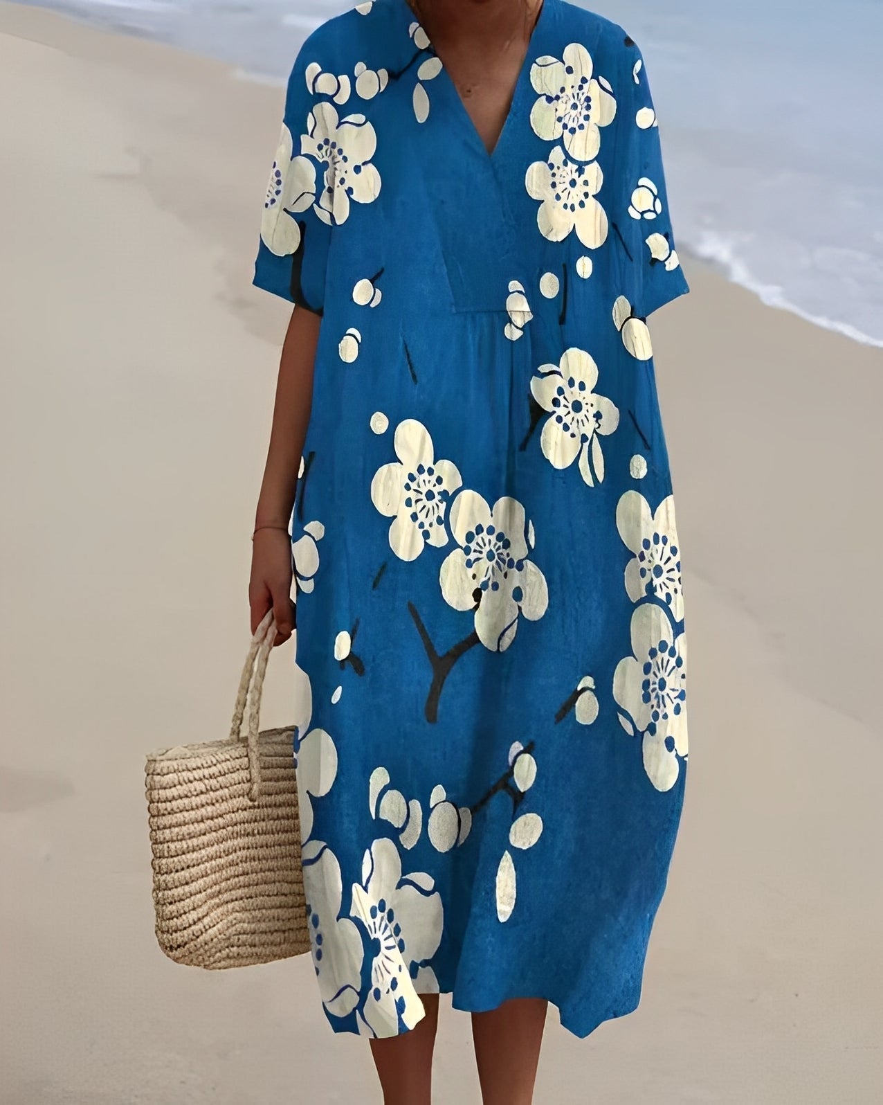 Romilly - Abito estivo con stampa colorata per donne