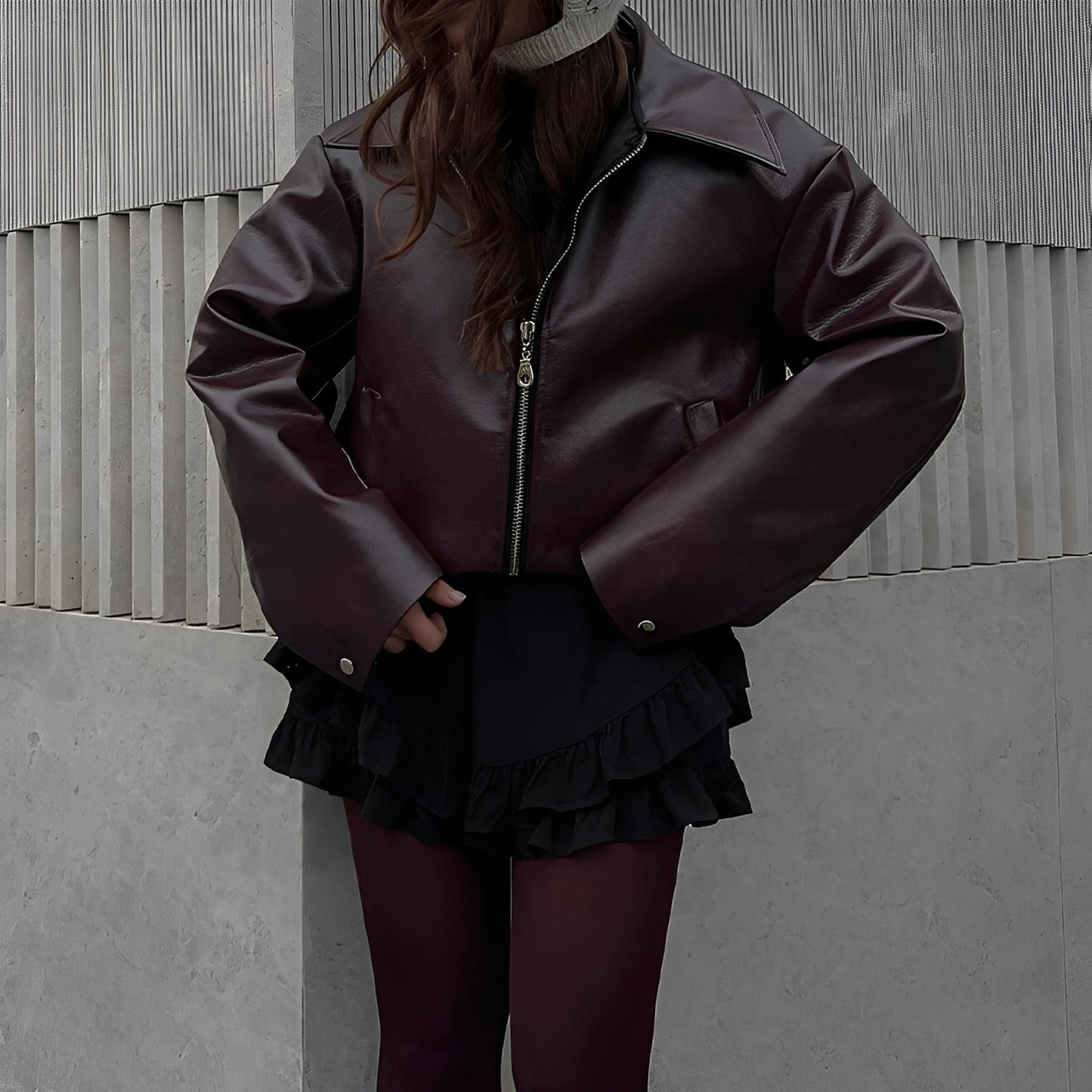 Cadence - Elegante, cappotto streetwear per donne
