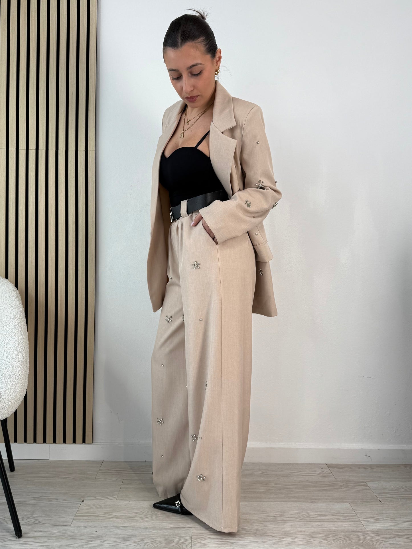Pantalone palazzo STRASS