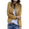 Rhoda - Elegante Blazer con Colletto Alto per Donne