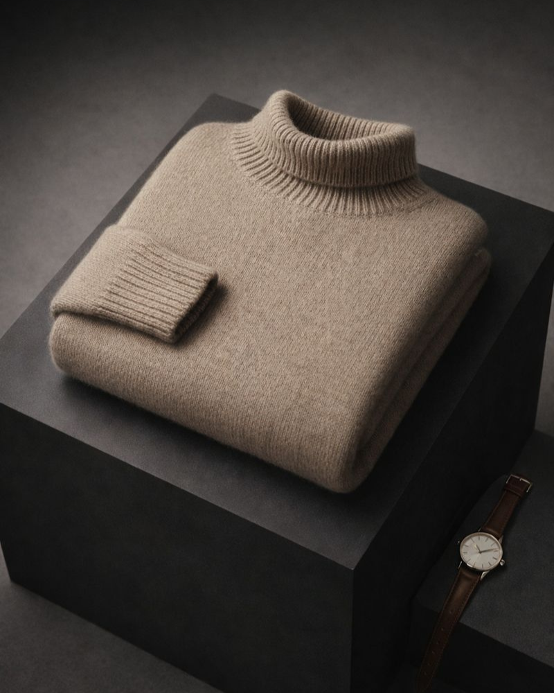 MAGLIONE MORBIDO CON COLLO ALTO