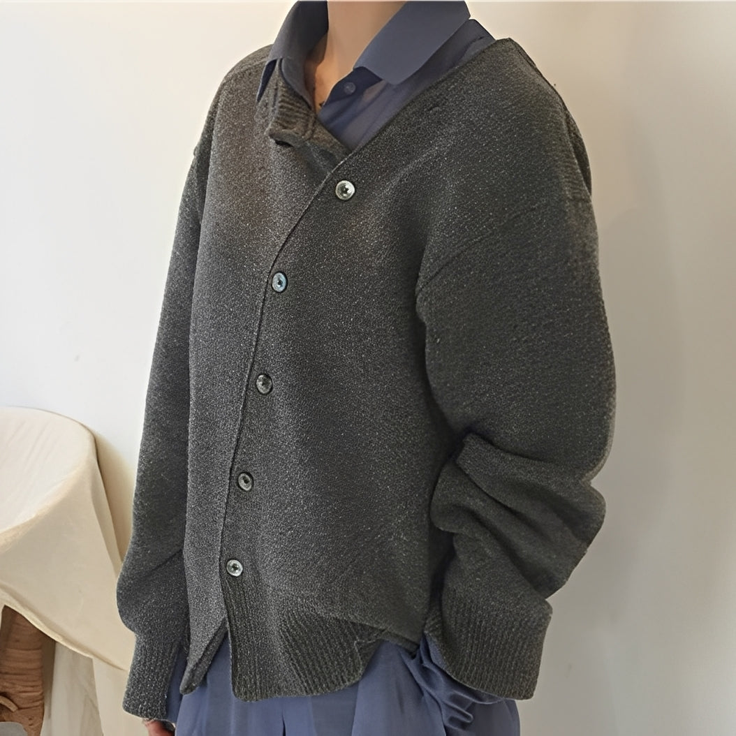 Arianna - Giacca di cashmere morbida con bottoni per donne