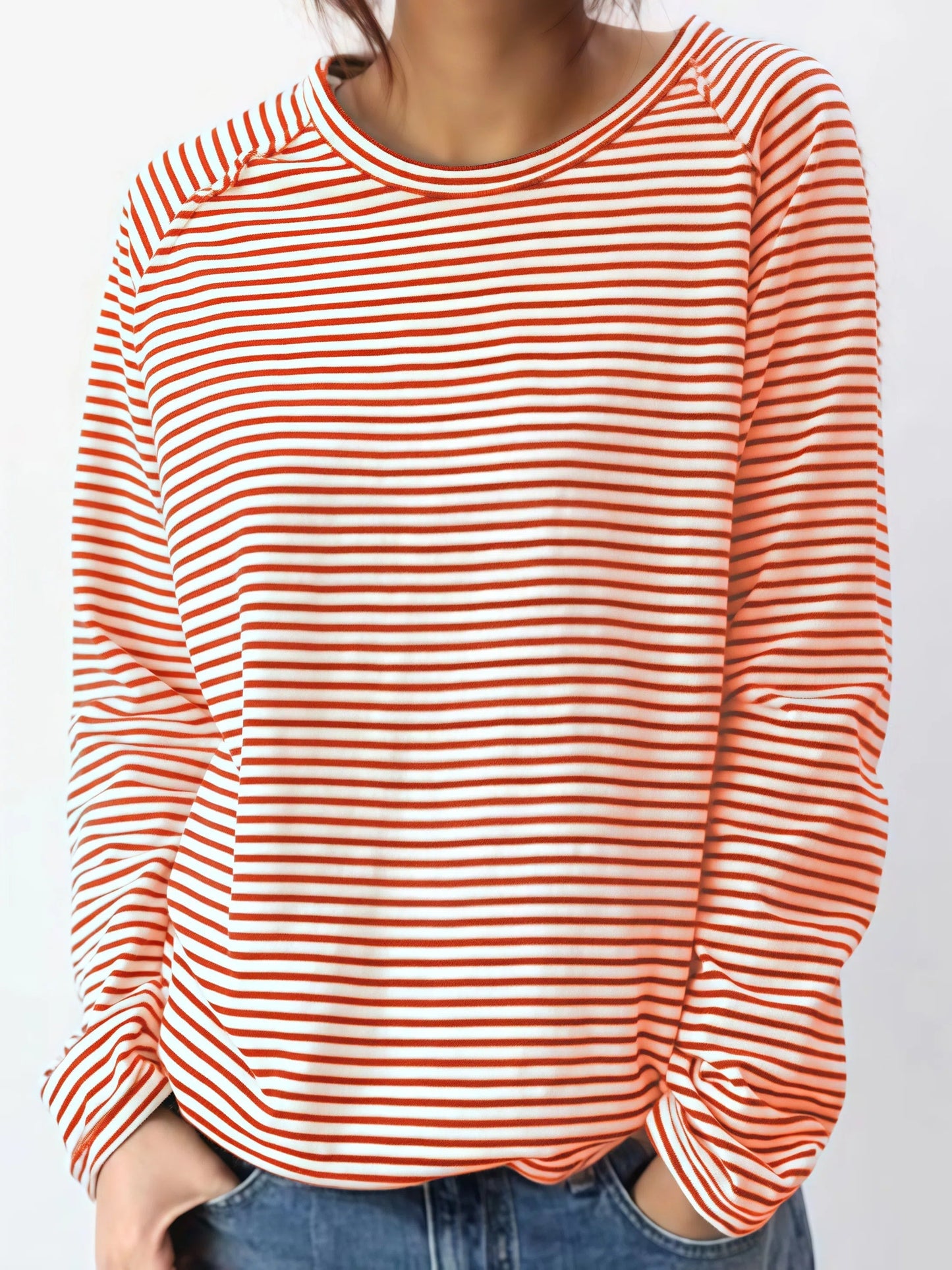 Diana - Classico Top a Maniche Lunghe