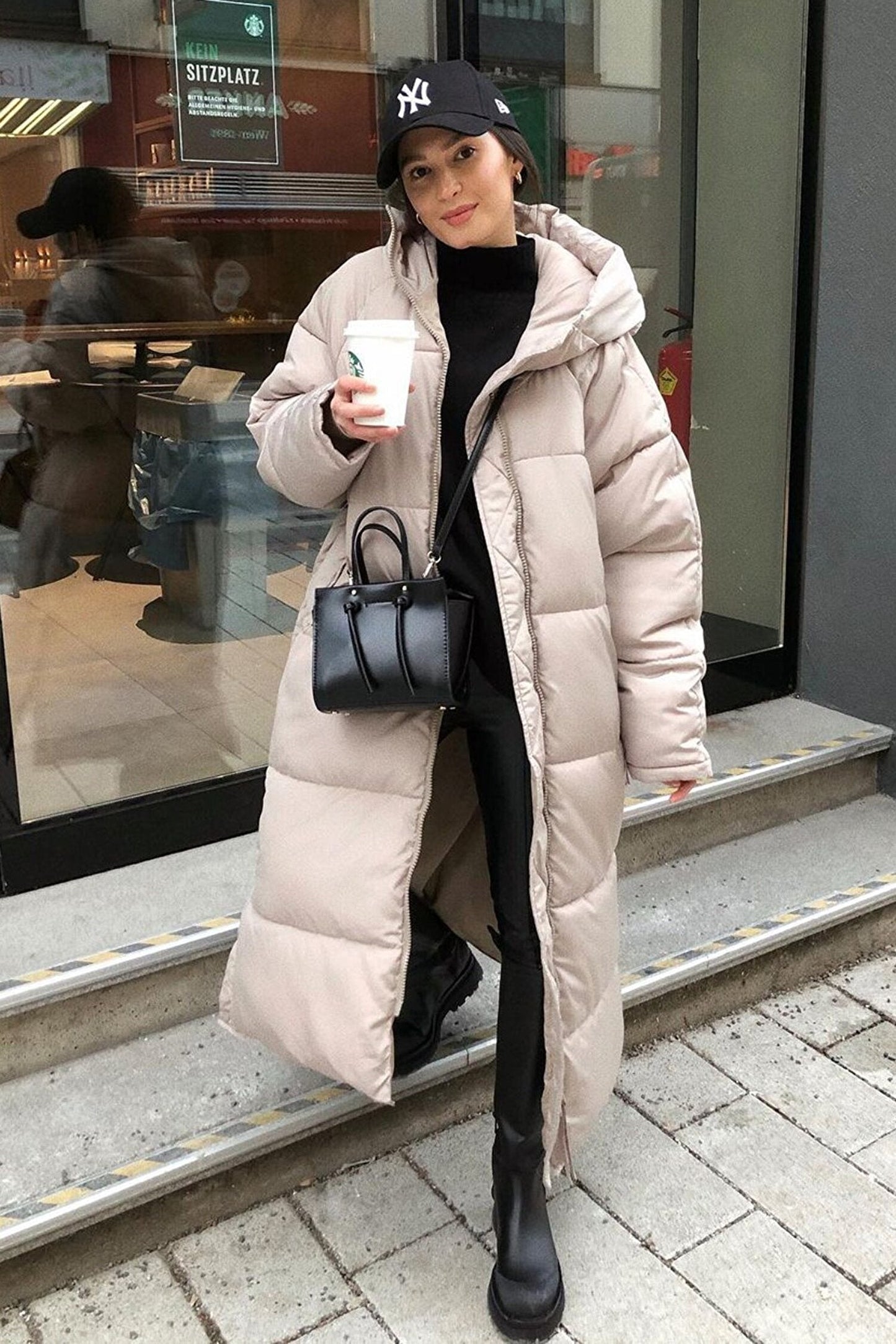 Khloe - Caldo, lungo, piumino invernale per donne