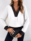 Katheryn - Casual, comoda, blusa ampia per donne 
