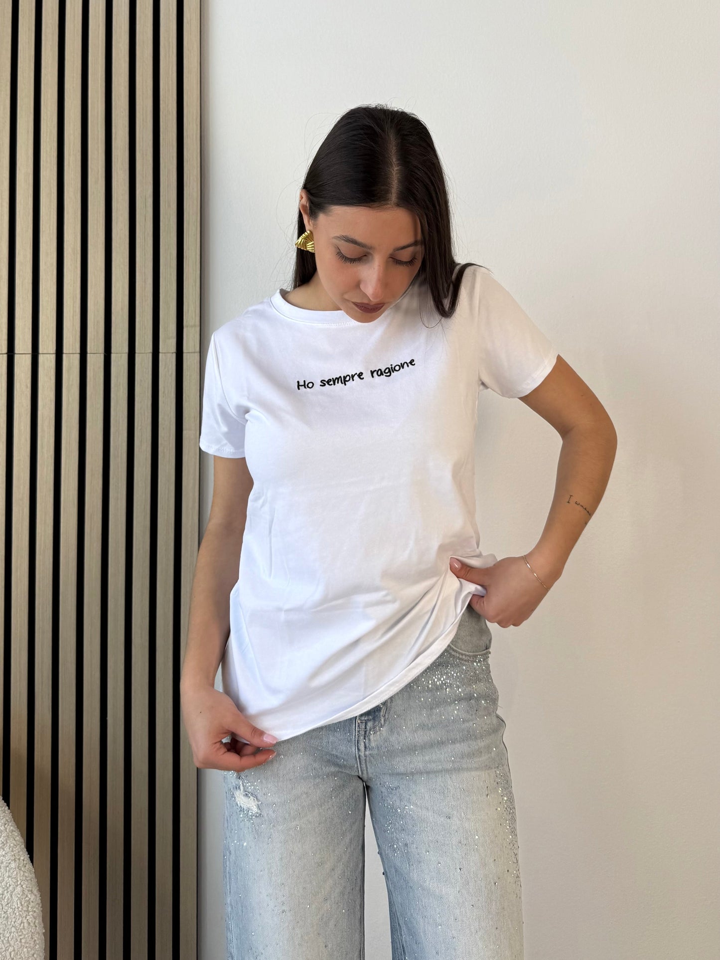T-shirt "Testo"