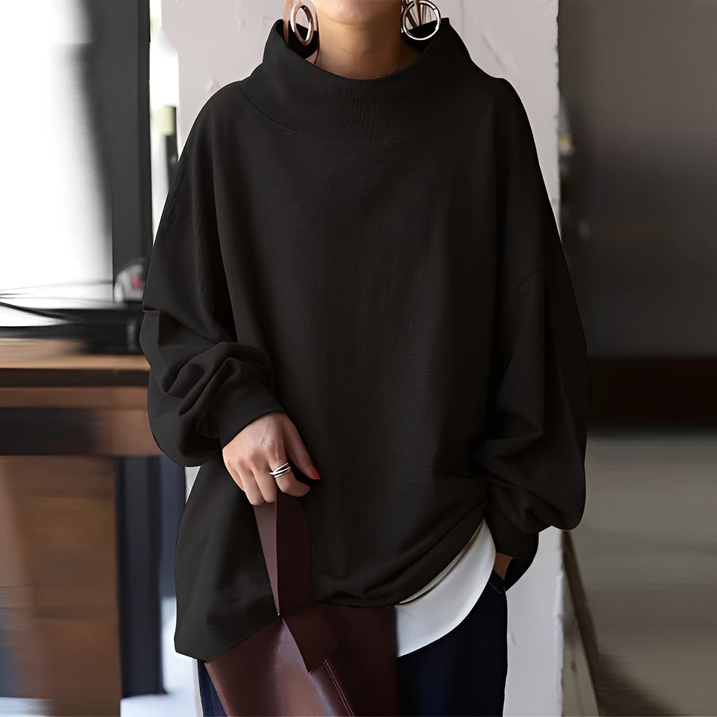 Jodie - Elegante maglione in cashmere per donna 
