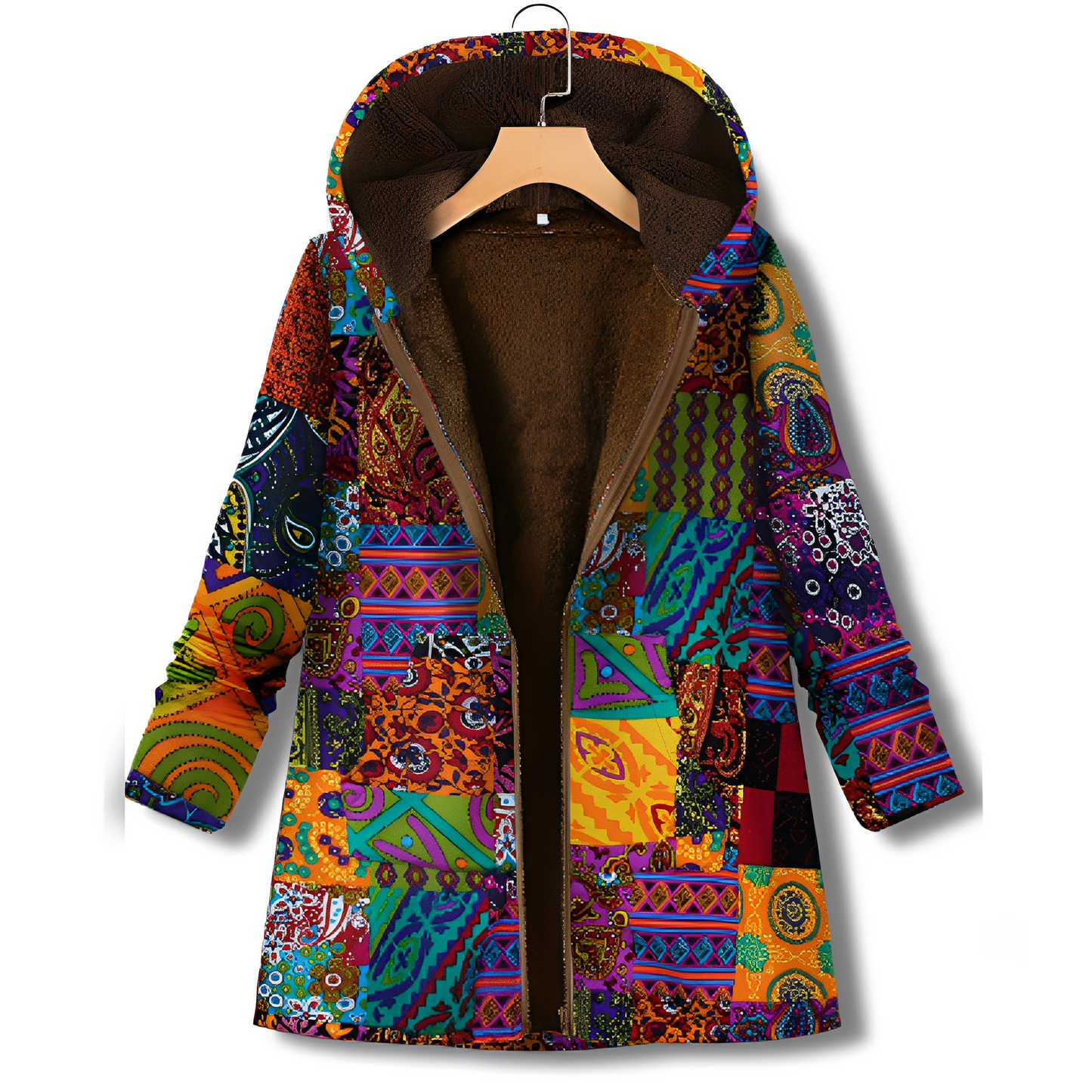 Olyvia - Giacca vintage con motivo per donne 