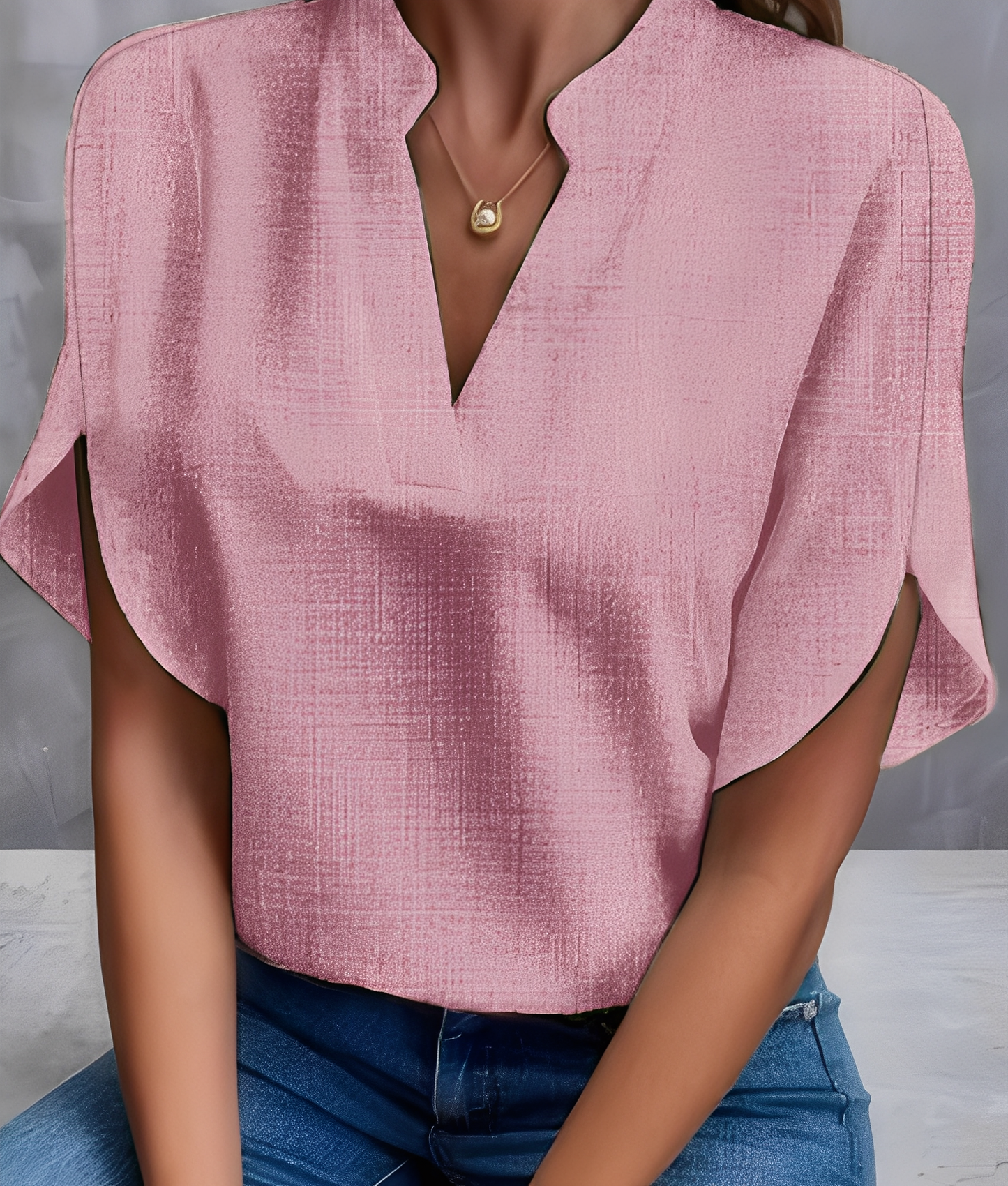 Chantelle - Camicia semplice con scollo a V per donne 