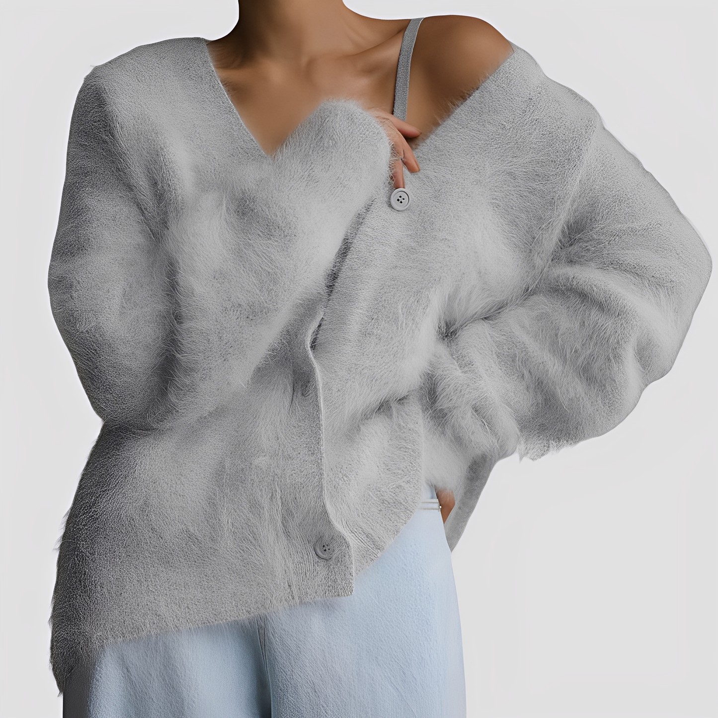 Lavena - Morbido Maglione Oversize in Cashmere per Donne 