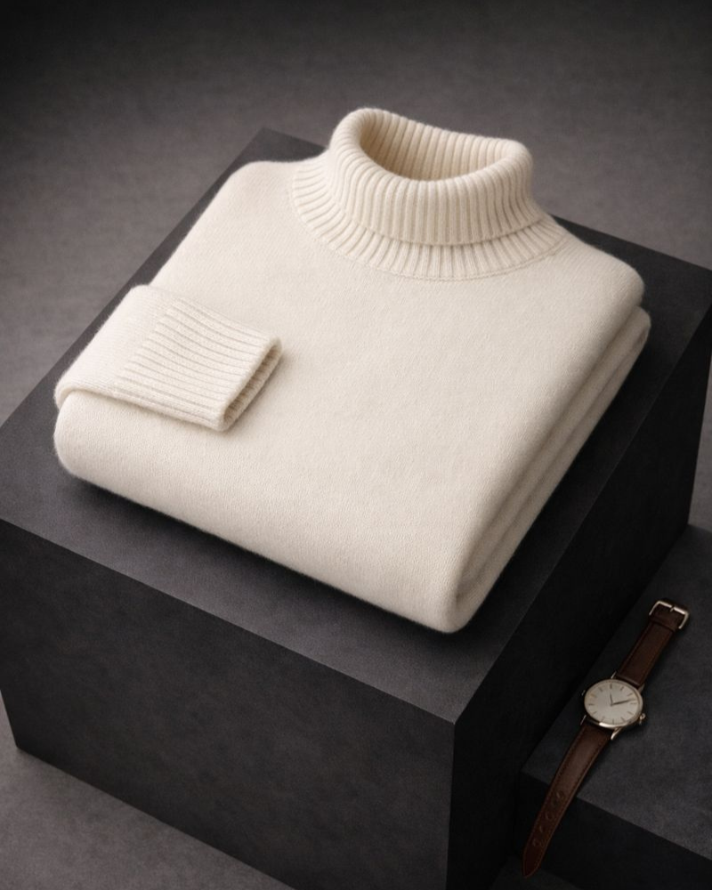 MAGLIONE MORBIDO CON COLLO ALTO