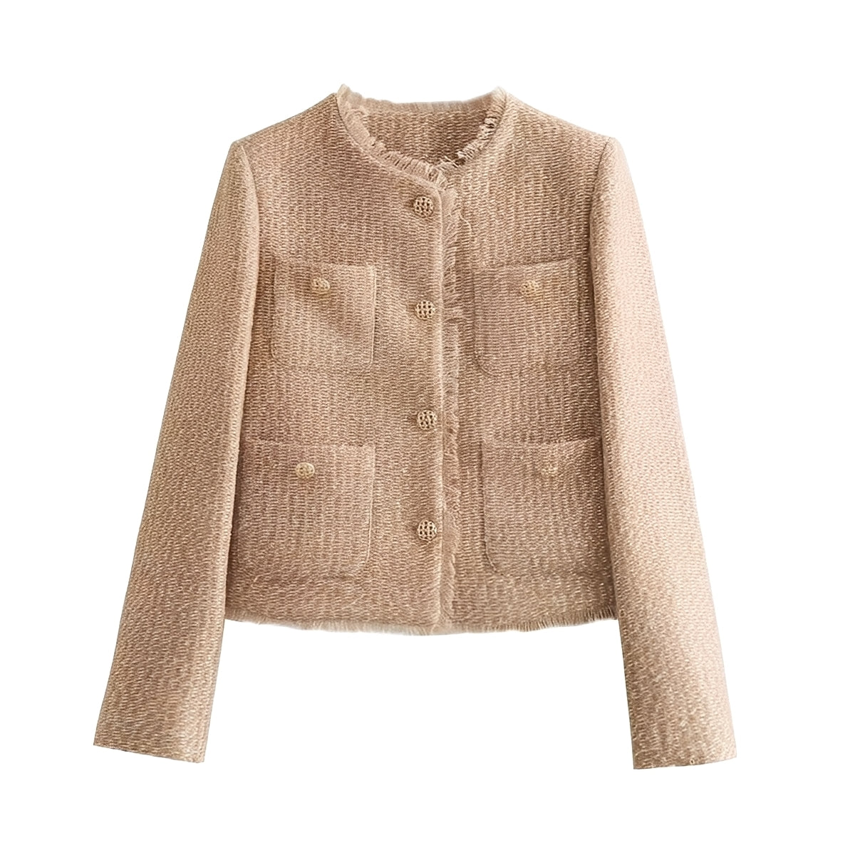 Samantha - Giacca in Tweed di Lana Elegante per Donne