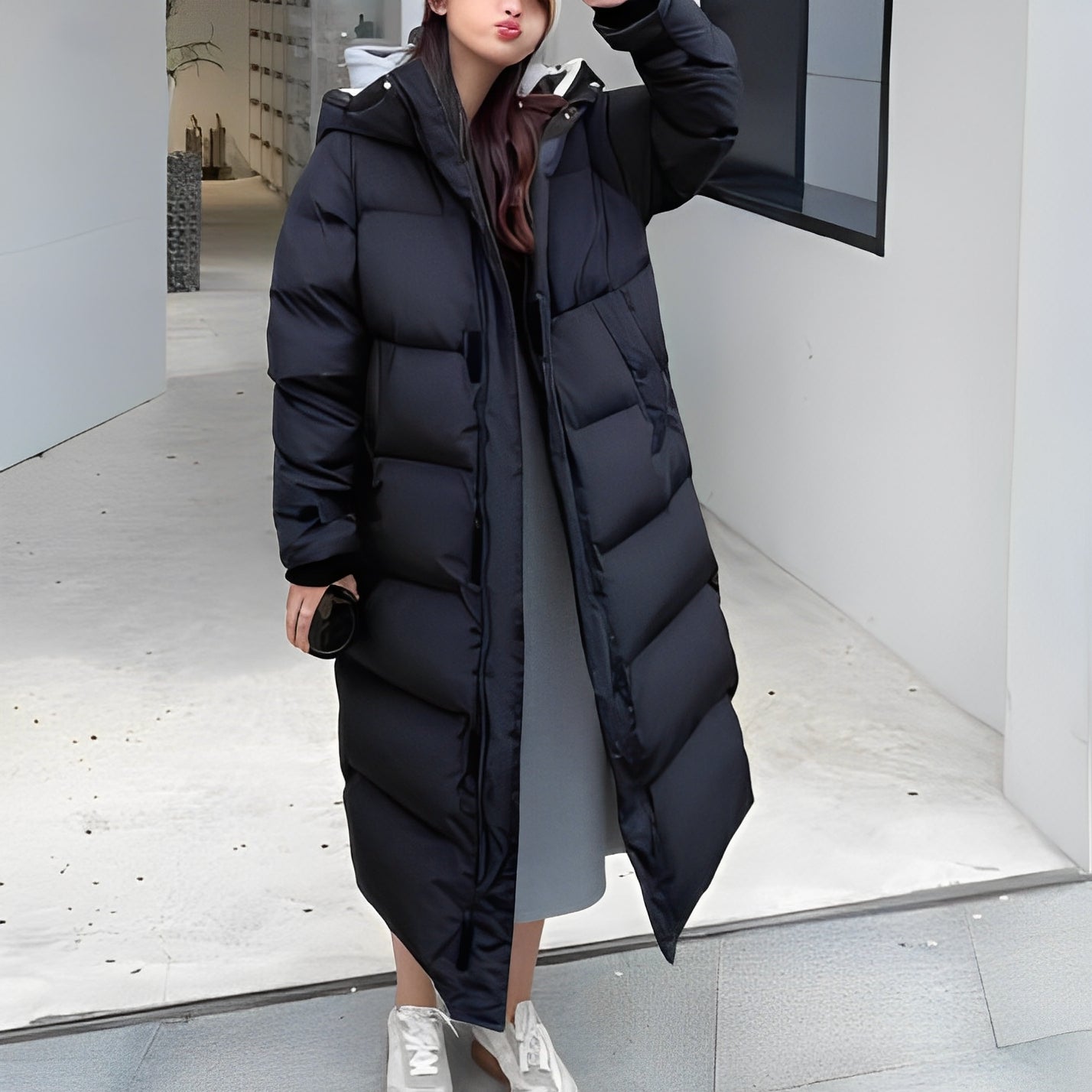 Yasmin - Elegante giacca piumino imbottita per donne