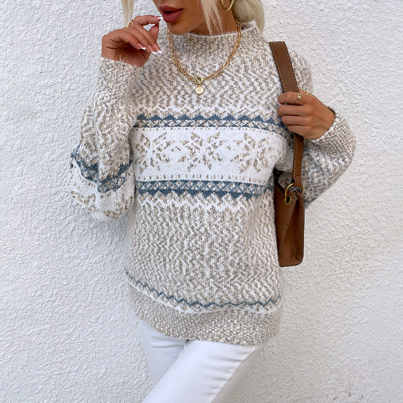 Sabrina - Pullover classico con design per donne
