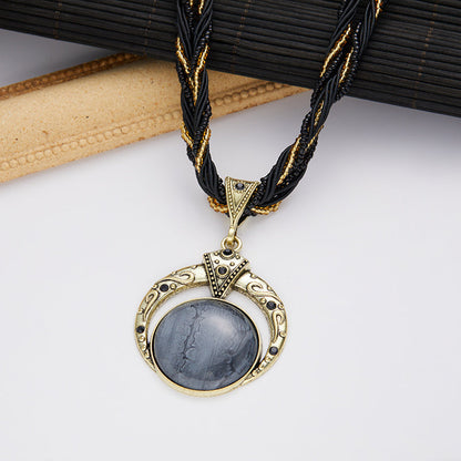 Collana con pendente boho